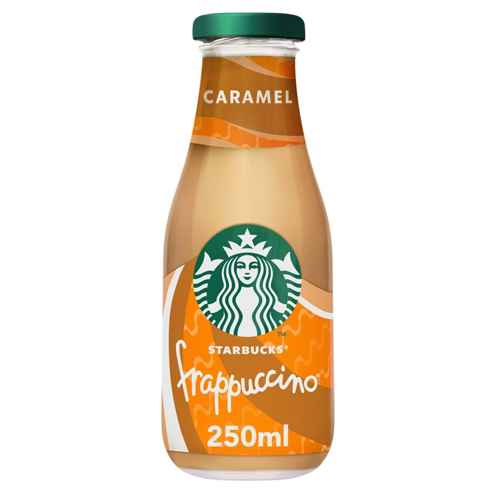 STARBUCKS FRAPPUCİNO CARAMEL 250ML CAM ŞİŞE