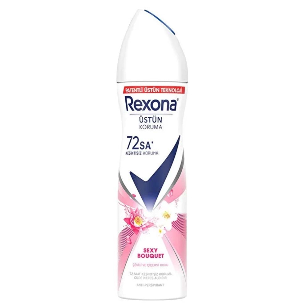 REXONA SEXY BOUQUET ÇEKİCİ VE ÇİÇEKSİ KOKU 150ML DEODORANT