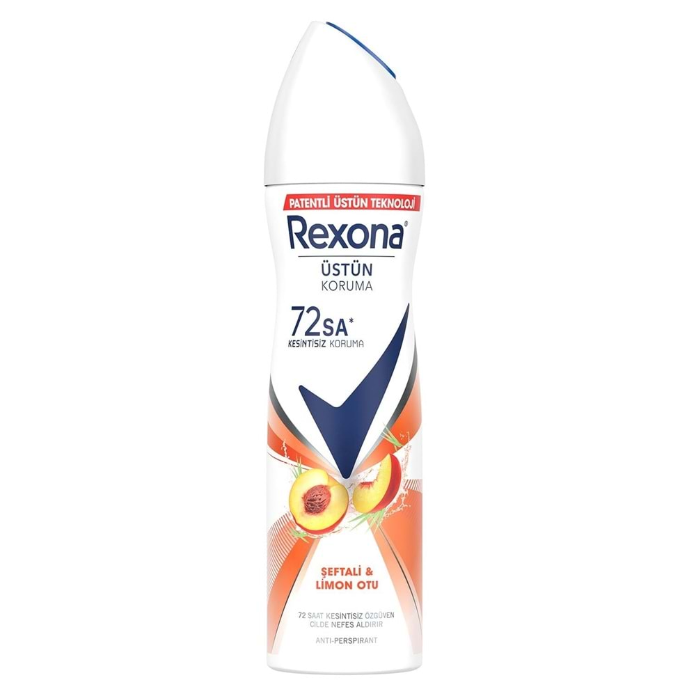 REXONA ŞEFTALİ & LİMON OTU 150ML DEODORANT