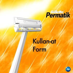PERMATİK GİLLETTE TEK BIÇAK