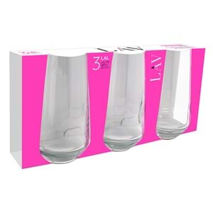 LAV LAL376 3LAL MEŞRUBAT BARDAĞI 3LÜ