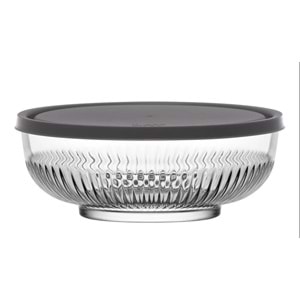 LAV TOK287 PK222Y TOKYO GRİ KAPAKLI CAM KASE