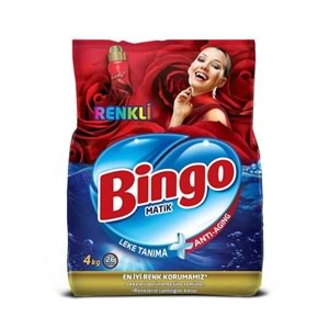 BİNGO MATİK EKO RENKLİ 4 KG