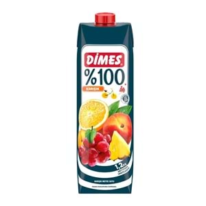 DİMES %100 KARIŞIK MEYVE SUYU 1LT