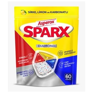 ASPEROX SPARX DİAMOND 60 ADET BULAŞIK KAPSÜLÜ