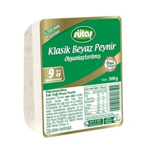 SÜTAŞ KLASİK BEYAZ PEYNİR OLGUNLAŞTIRILMIŞ 300G