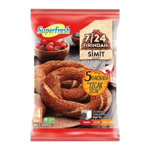 SUPERFRESH FIRINDAN SİMİT 4LÜ 400G