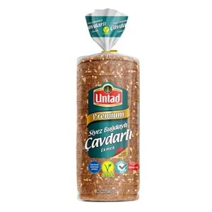 UNTAD PREMİUM SİYEZ BUĞDAY UNLU ÇAVDARLI EKMEK 500G