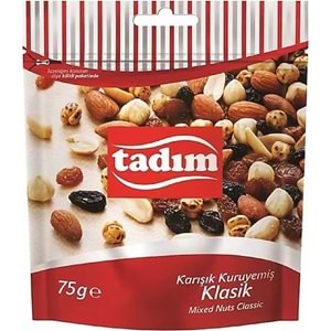 TADIM KARIŞIK KURUYEMİŞ KLASİK 75G