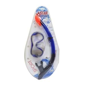 STAR DDİVİNG DENİZ GÖZLÜĞÜ + ŞNORKEL SET 51713
