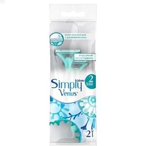 GİLETTE VENÜS SİMPLY 2 BICAK 2Lİ TAKIM