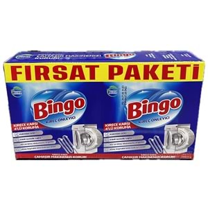 BİNGO KİREÇ ÖNLEYİCİ ÇAMAŞIR MAKİNESİ 500G+500G