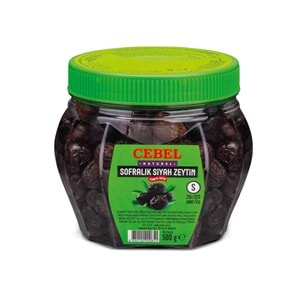 CEBBEL SOFRALIK SİYAH ZEYTİN S (291-320) 500G