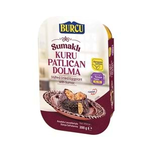 BURCU SUMAKLI KURU PATLICAN DOLMA 200G