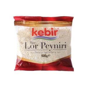 KEBİR LOR PEYNİRİ 500G