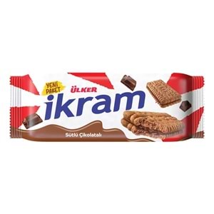 ÜLKER İKRAM ÇİKOLATALI BİSKÜVİ 84G