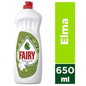 FAİRY ELMA KOKULU 650ML BULAŞIK DETERJANI