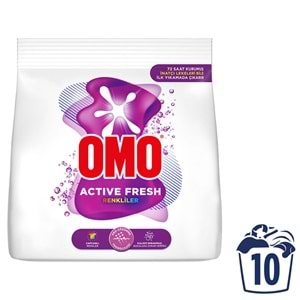OMO ACTİVE FRESH RENKLİLER 1,5KG