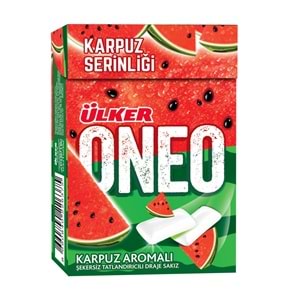 ÜLKER ONEO KARPUZ AROMALI DRAJE SAKIZ 21G