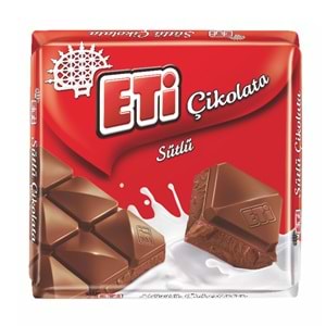 ETİ ÇİKOLATA SÜTLÜ KARE 65G
