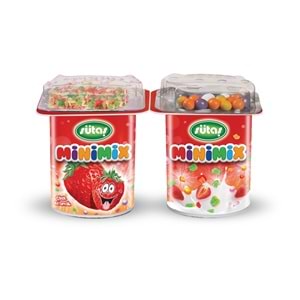 SÜTAŞ MİNİMİX ÇİLEK AROMALI 90G