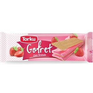 TORKU GOFRET ÇİLEK KREMALI GOFRET 142g