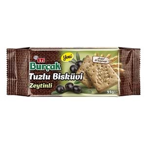 ETİ BURCAK TUZLU BİSKÜVİ ZEYTİNLİ 91G