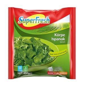 SUPERFRESH KÖRPE ISPANAK 450G