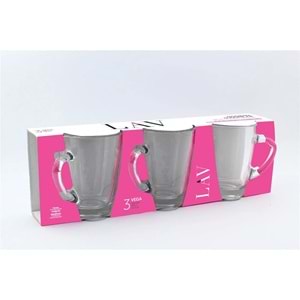 LAV 3 VEGA VEG422 MEŞRUBAT BARDAĞI 3LÜ