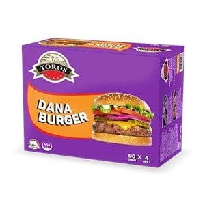 TOROS DANA BURGER 90G X 4 ADET PAKET