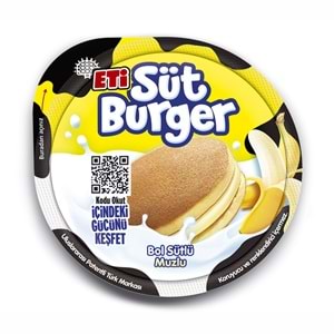 ETİ SÜT BURGER MUZLU 35G