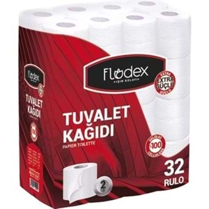 FLODEX 2 KATLI TUVALET KAĞIDI 32Lİ