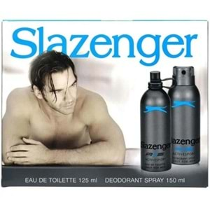 Slazenger Active Sport MAVİ Erkek Parfüm Edt 125 Ml + Deodorant 150 M