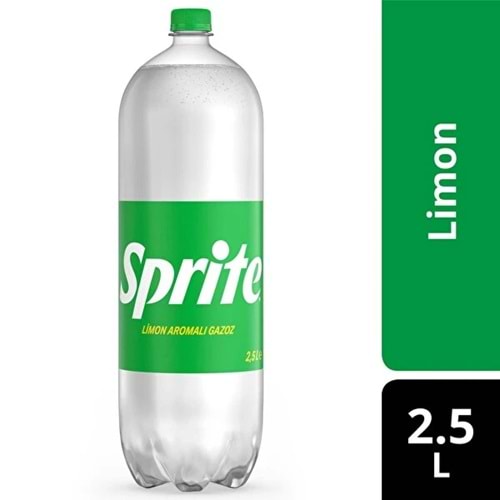 SPRİTE GAZOZ 2.5 LT