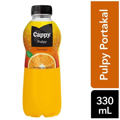 CAPPY PULPY PORTAKAL 330ML