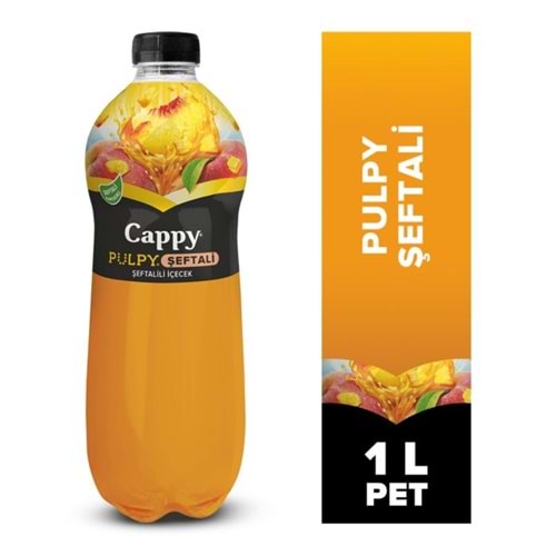 CAPPY PULPY ŞEFTALİ 1LT