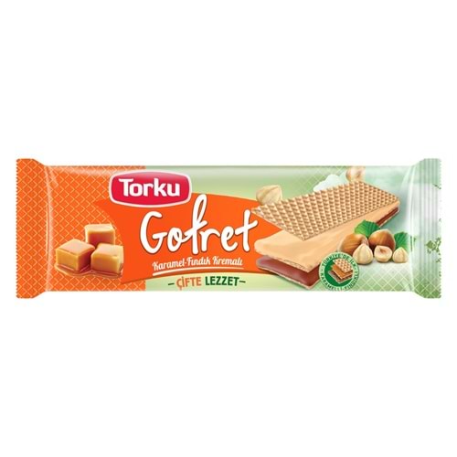 TORKU GOFRET KARAMELLİ-FINDIKLI 142G