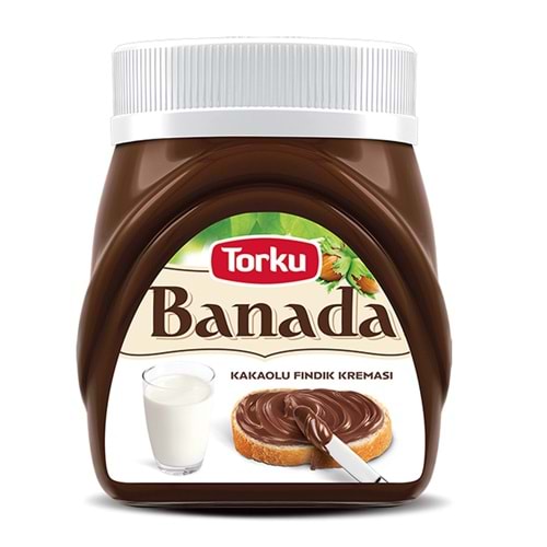 TORKU BANADA KAKAOLU FINDIK KREMASI CAM 400G