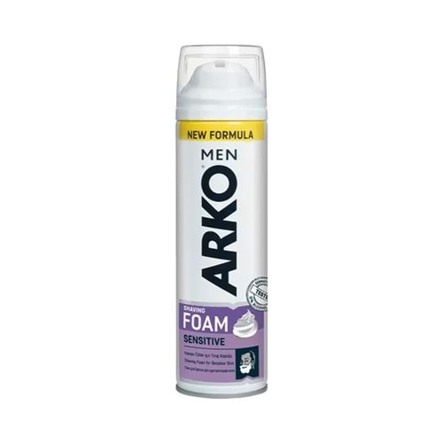 ARKO SENSİTİVE TIRAŞ KÖPÜĞÜ 200ML