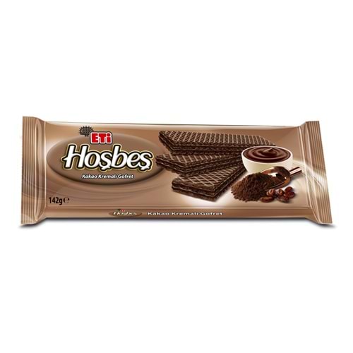 ETİ HOŞBEŞ KAKOLU KREMALI GOFRET 142G