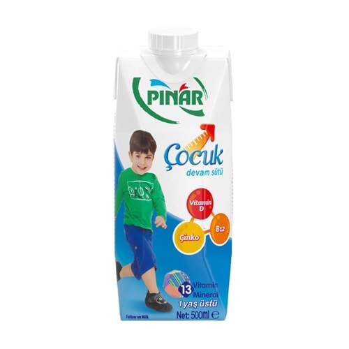 PINAR ÇOCUK DEVAM SÜTÜ +1 YAŞ 500ML