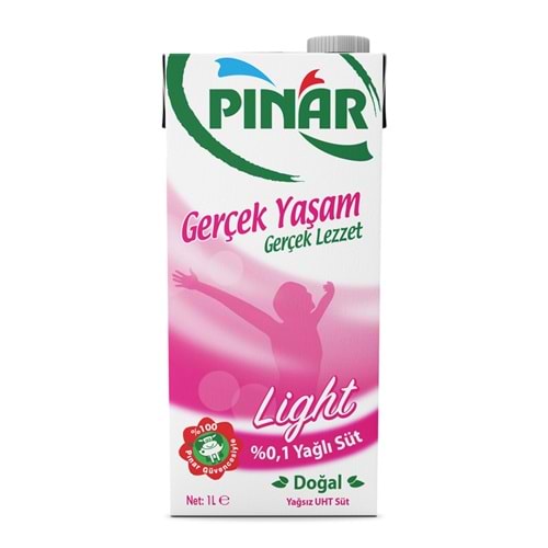 PINAR DOĞAL %0,1 YAĞLI LİGHT SÜT 1 LT