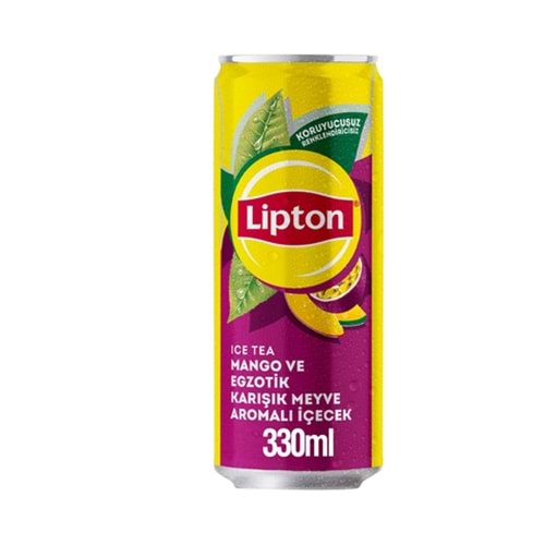 LİPTON ICE TEA MANGO VE EGZOTİK MEYVE AROMALI 330ml