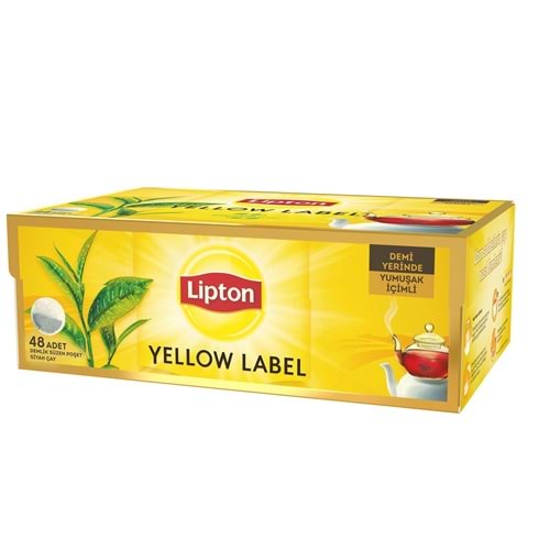 LİPTON YELLOW LABEL 48 ADET SÜZEN DEMLİK POŞET