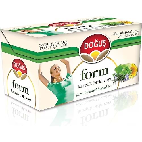 DOGUŞ FORM KARIŞIK BİTKİ ÇAYI 20 ADET SÜZME POŞET ÇAY