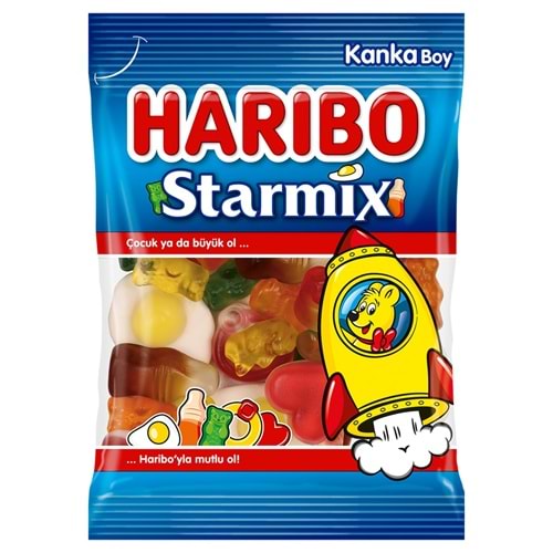 HARİBO STARMİX KARIŞIK YUMUŞAK ŞEKER 80G