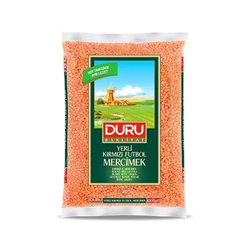 DURU KIRMIZI MERCİMEK 1 KG.
