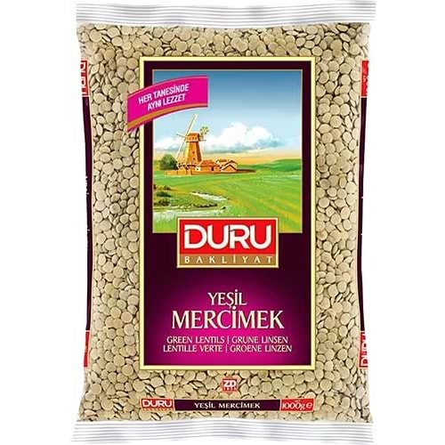 DURU YEŞİL MERCİMEK 1000G