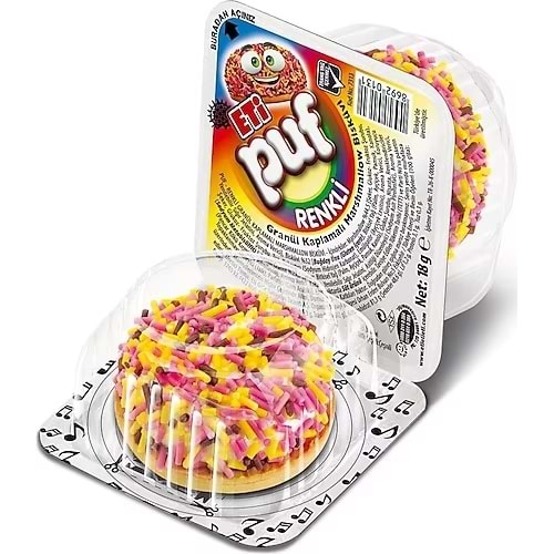 ETI PUF RENKLI 18G