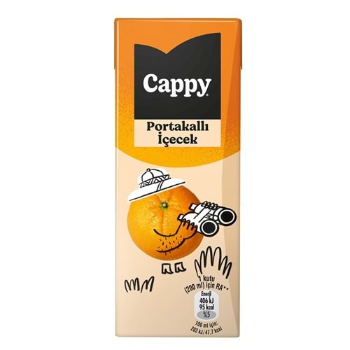 CAPPY PORTAKAL 200ML
